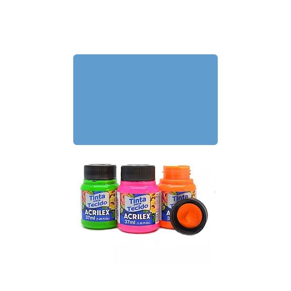ACR Farba na textil 37ml, Caribbean Blue 560