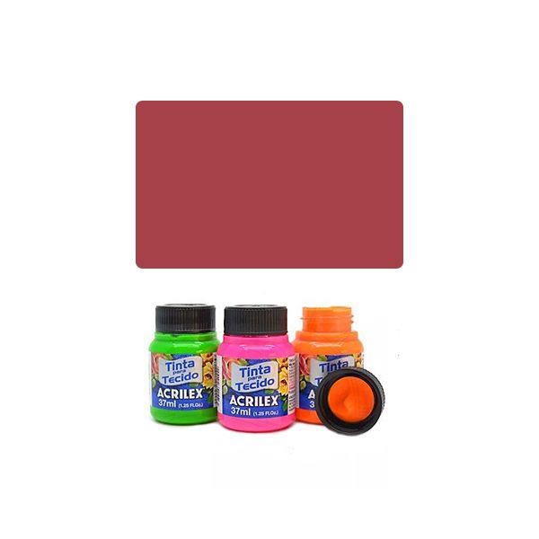 ACR Farba na textil 37ml, Carmine Red 509