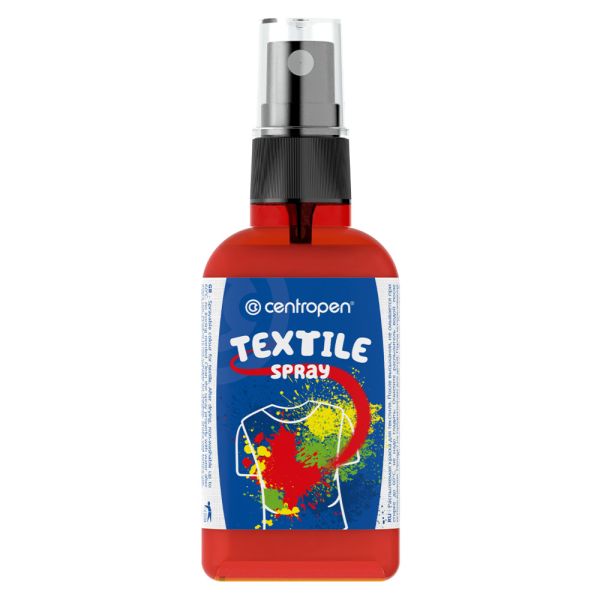 Sprej na textil CENTROPEN 1139 červený 110 ml