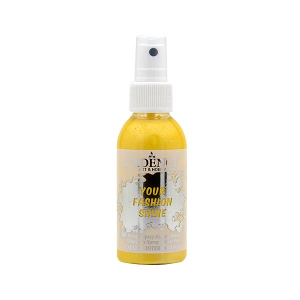 Perleťový sprej CADENCE na tm.tex.,zlato žltá100ml