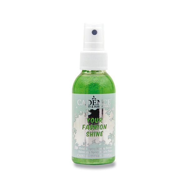 Perleťový sprej CADENCEna tmavý textil,zelená100ml