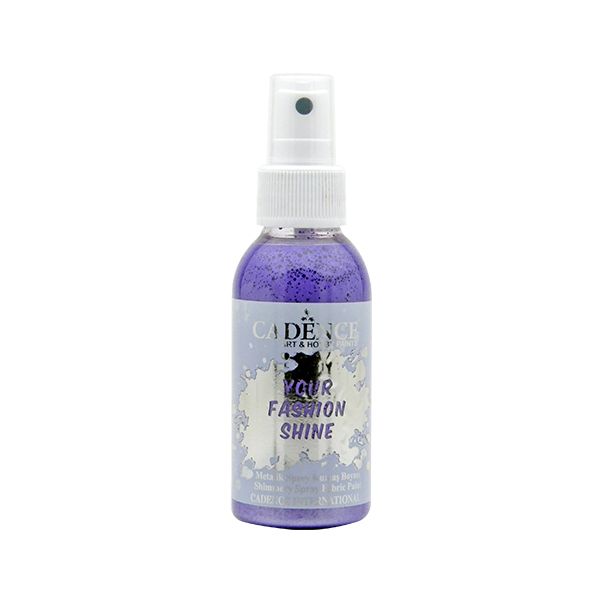 Perleťový sprej CADENCE na tm. textil,fialová100ml