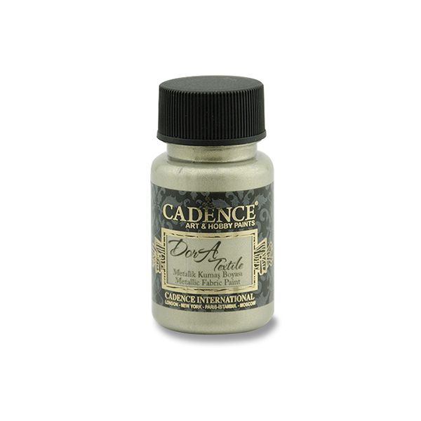 Textilná farba Cadence, medal. platinová, 50 ml