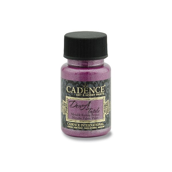 Textilná farba Cadence, metal. cyklámenová, 50 ml