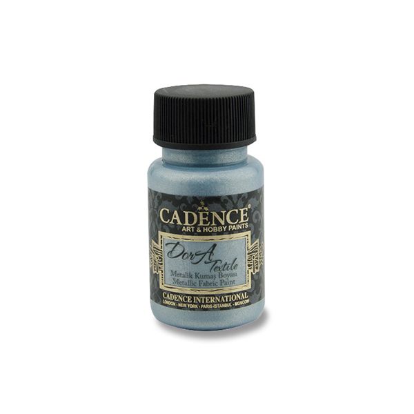 Textilná farba Cadence, metal. sv. modrá, 50 ml