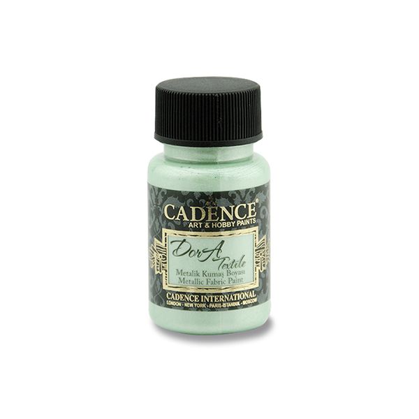 Textilná farba Cadence, metal. mätová, 50 ml
