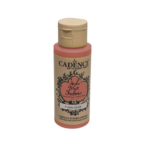 Textilná farba Cadence, Matt, červená, 59 ml