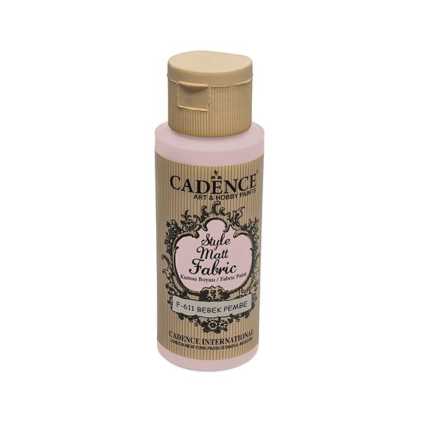 Textilná farba Cadence, Matt, sv. ružová, 59 ml