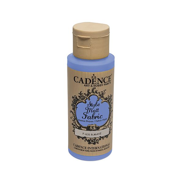 Textilná farba Cadence, Matt, modrá, 59 ml
