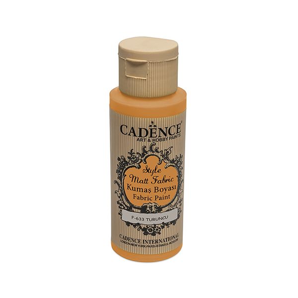 Textilná farba Cadence, Matt, oranžová, 59 ml