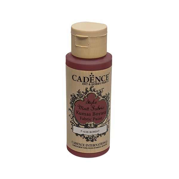 Textilná farba Cadence, Matt, vínová, 59 ml