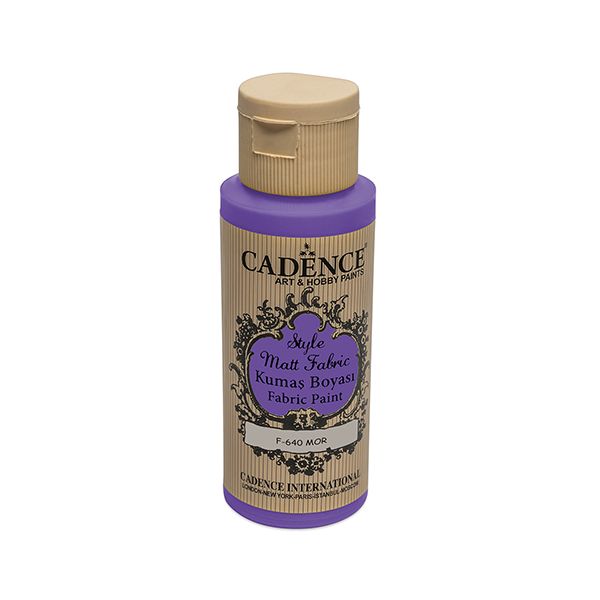 Textilná farba Cadence, Matt, fialová, 59 ml