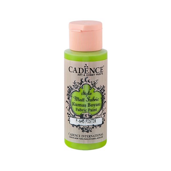 Textilná farba Cadence, Matt, zelená, 59 ml