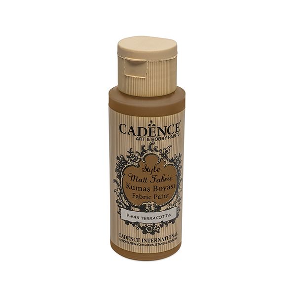 Textilná farba Cadence, Matt, tehlová, 59 ml