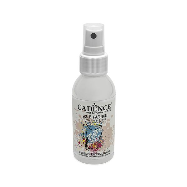 Textilná farba v spreji Cadence, biela, 100ml