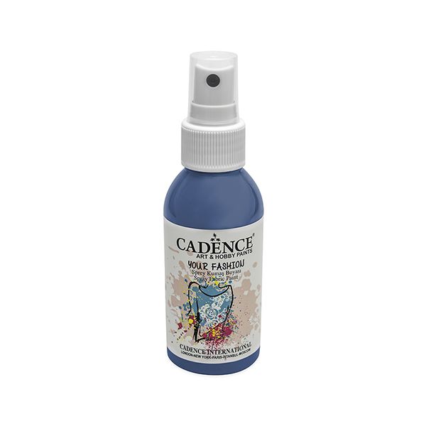Textilná farba v spreji Cadence, tm. tyrkys, 100ml