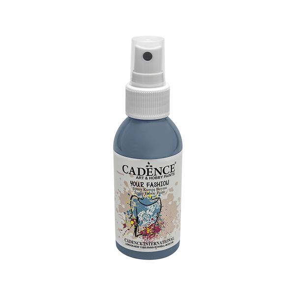 Textilná farba v spreji Cadence, sivá, 100ml