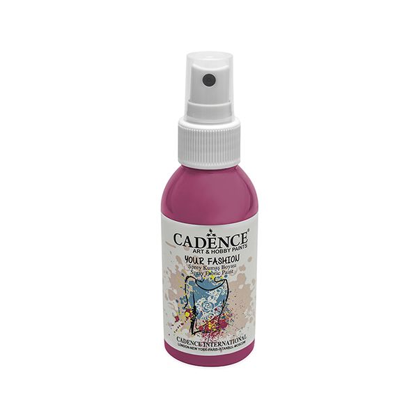 Textilná farba v spreji Cadence, ružová, 100ml