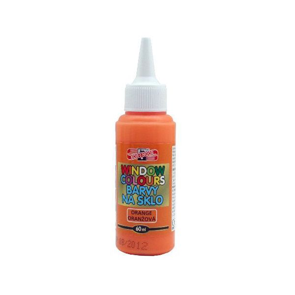 Farba na sklo KOH-I-NOOR 60 ml, oranžová