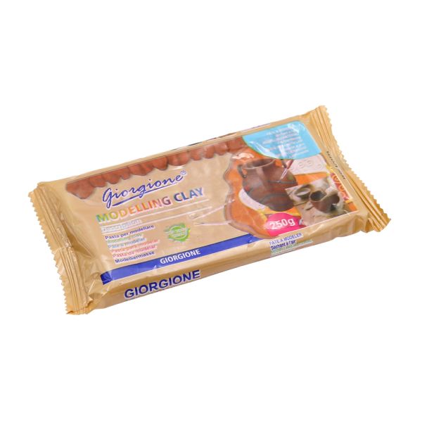 Modelovacia hmota 250g na vzduchu tvrdnúca - hnedá