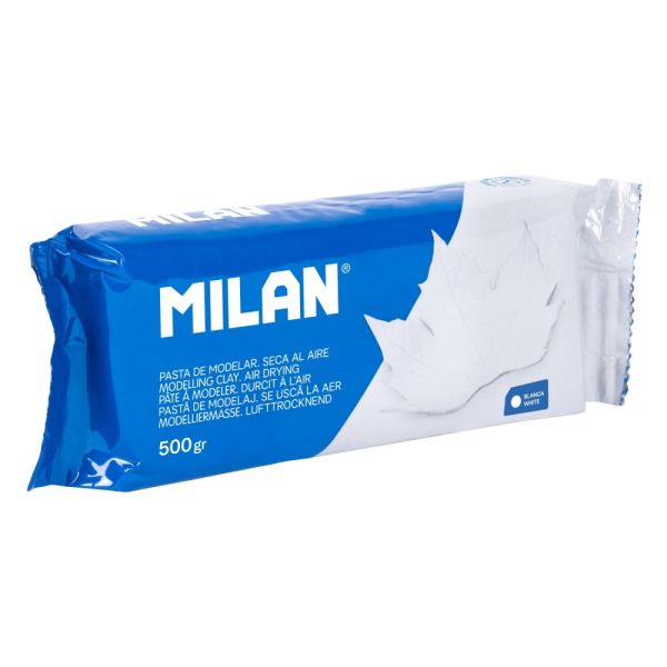Modelovacia hmota MILAN 500g na vzduchu tvrdnúca - biela