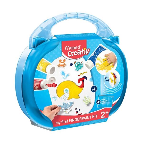 Kreatívna sada MAPED Creativ Early Age - Prstové farby