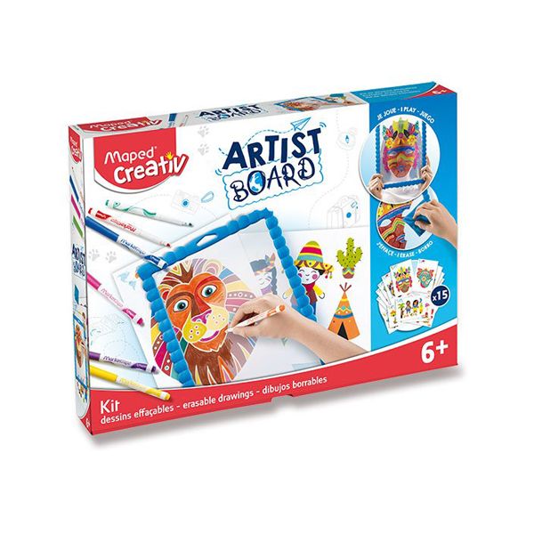 Sada MAPED CREATIV Artist Board Transparentná tabuľa na kreslenie