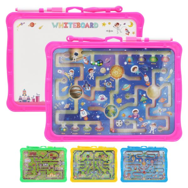 Tabuľa biela na písanie 310x225 mm /puzzle bludisko (4 varianty)