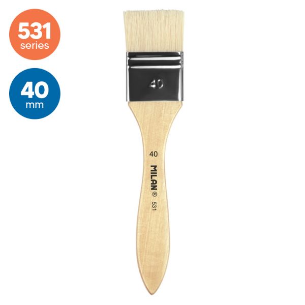 Štetec široký MILAN 531 - 40 mm
