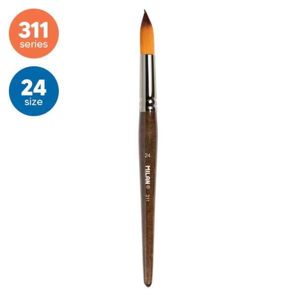 Štetec guľatý MILAN č. 24 - 311