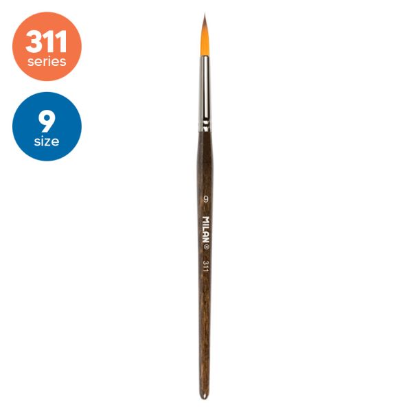 Štetec guľatý MILAN č. 9 - 311