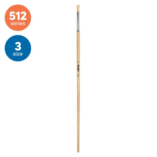 Štetec guľatý MILAN č. 3 - 512