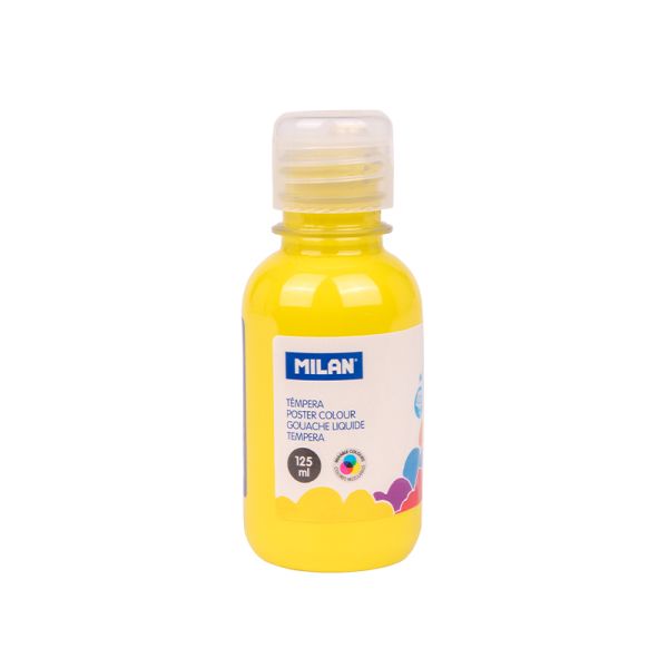 Farba temperová MILAN 125ml citrónová žltá
