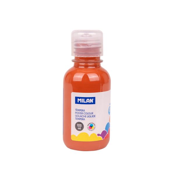 Farba temperová MILAN 125ml hnedá