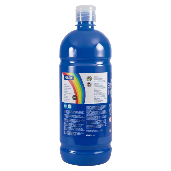 Farba temperová MILAN 1000ml modrá azúrová
