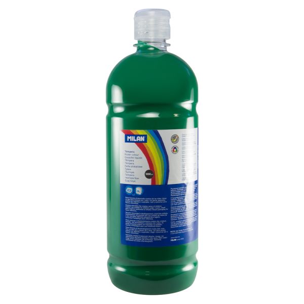 Farba temperová MILAN 1000ml tmavo zelená