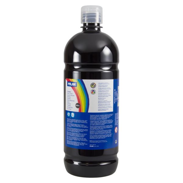 Farba temperová MILAN 1000ml čierna