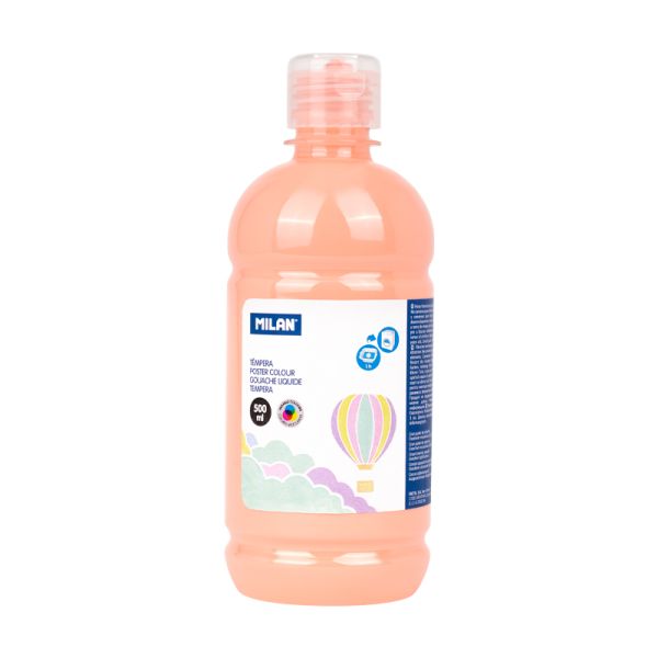 Farba temperová MILAN 500ml oranžová pastelová