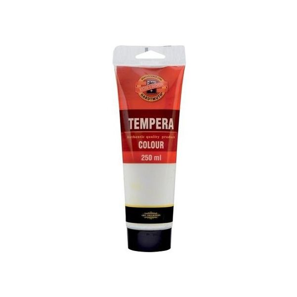 Farba temperová KOH-I-NOOR 250 ml, beloba titanová