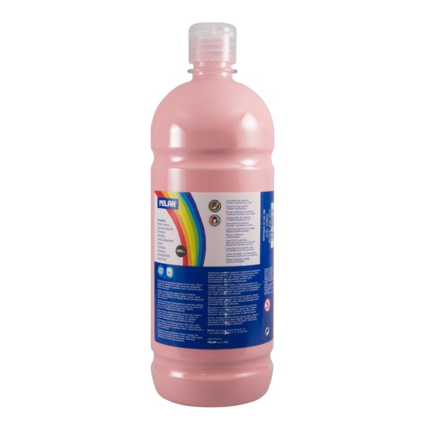Farba temperová MILAN 1000ml bledo ružová