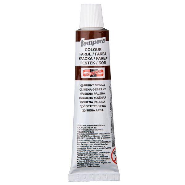 Farba temperová KOH-I-NOOR 16 ml - siena pálená