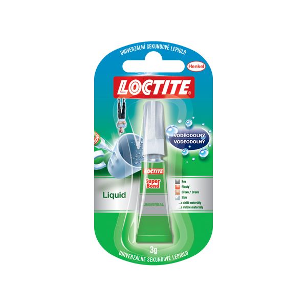 Lepidlo sekundové LOCTITE Super Bond Liquid 3 g