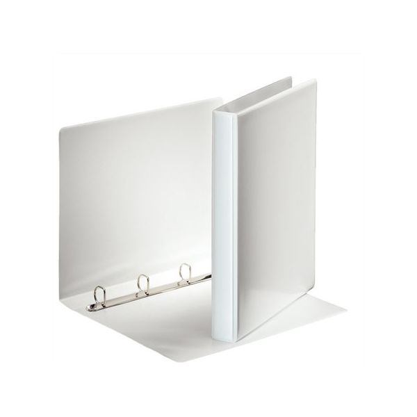 Zakladač prezentačný Esselte 3,8cm 4D-krúžkový biely 