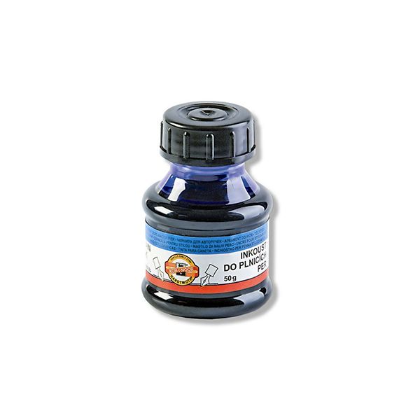 Atrament do plniaceho pera KOH-I-NOOR 50 ml, modrý