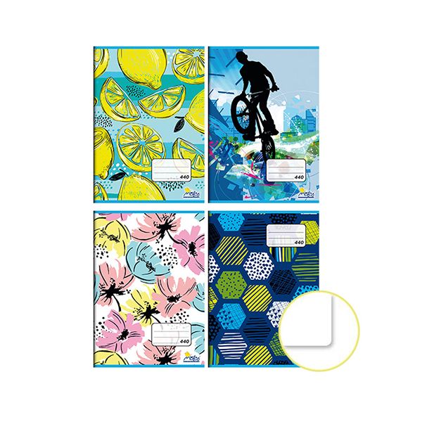 Zošit 440 A4 40 listov čistý 