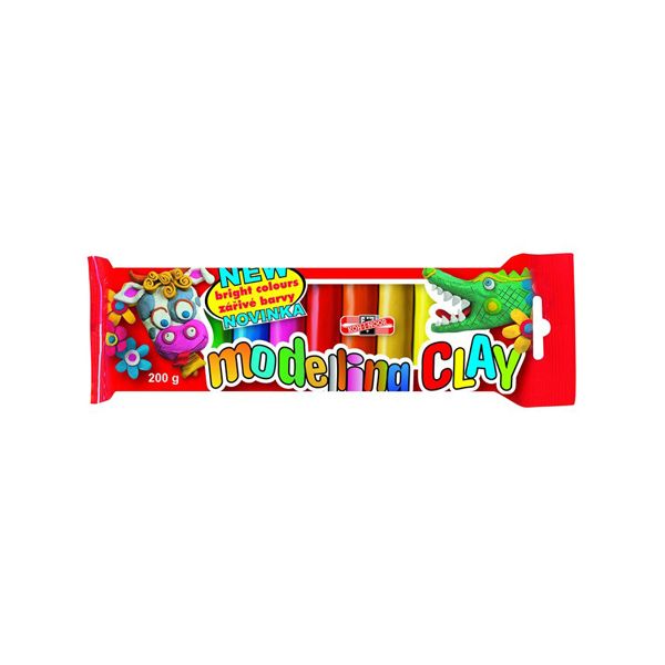 Plastelína KOH-I-NOOR 10 odtieňov, 200g