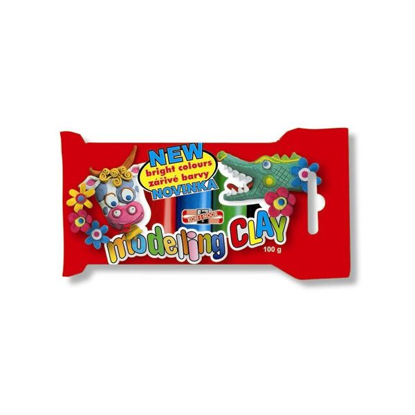 Plastelína KOH-I-NOOR 5 odtieňov, 100 g