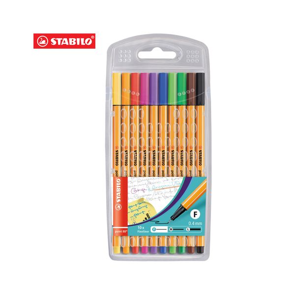 Sada linerov STABILO point 88/10S 