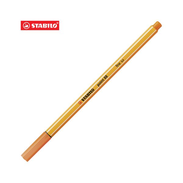 Liner STABILO point 88 žltočervený 