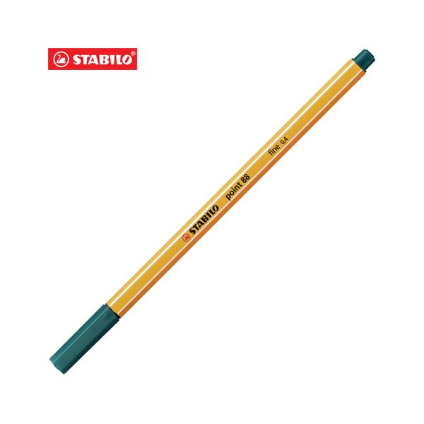 Liner STABILO point 88 jedľovo zelený 